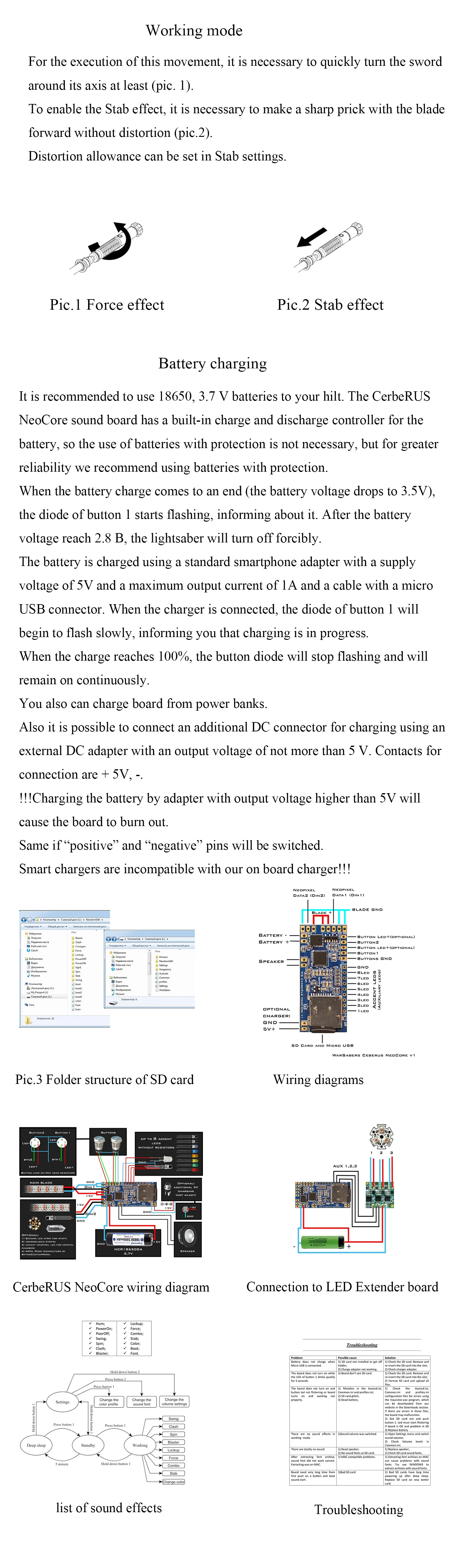 USB световой меч звуковая плата NeoPixel PCB без ограничений звуковые шрифты и цвета на sd-карте поддержка кристалл лазерный меч