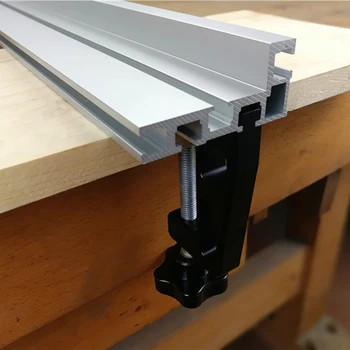 

2pcs 45mm/75mm T-Track T- Slot With Scale Bar Table Saw Woodworking Workbench Tool Aluminum Alloy Track Jig Fixture T-Slot