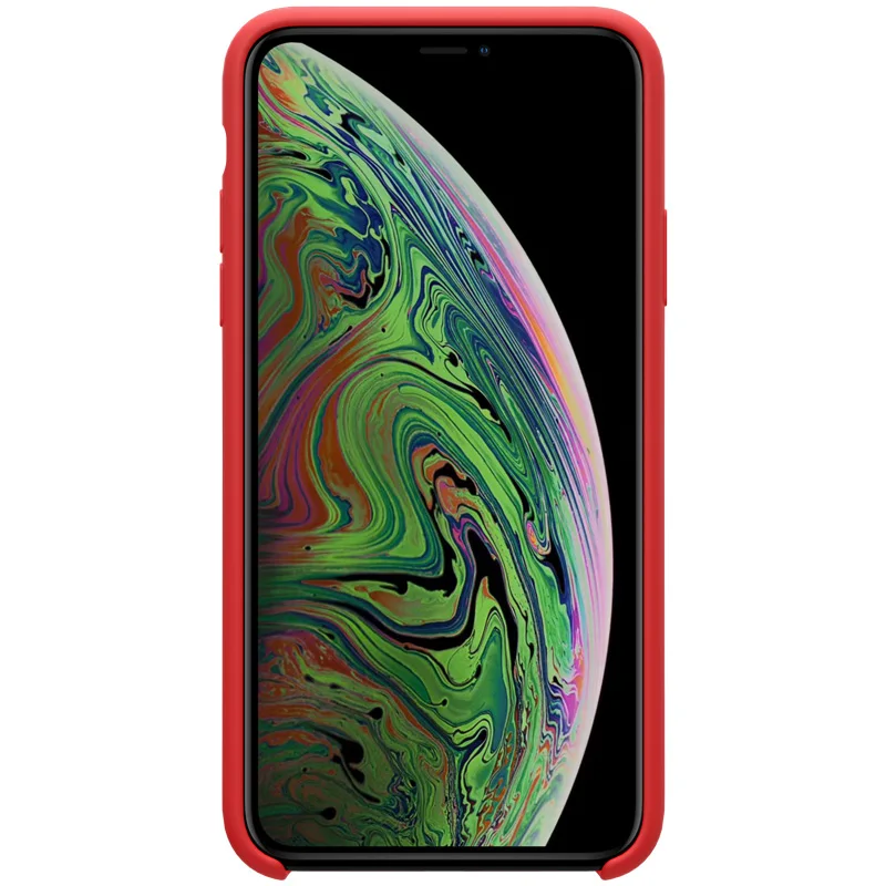 Nillkin жидкий силиконовый чехол для iPhone 11 Pro Max мягкий гелевый резиновый защитный