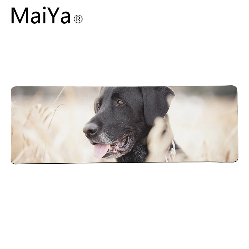 Lock Edge 30x80cm Maiya высокое качество Лабрадор собака животное игровой плеер Настольный Ноутбук резиновый коврик для мыши большой коврик для мыши клавиатуры коврик - Цвет: Lock Edge 30x80cm
