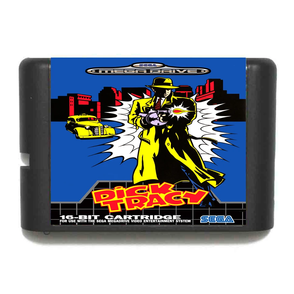 Член Трейси 16 бит MD карточная игра для Sega игры Mega Drive Genesis | Электроника