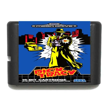 

Dick Tracy 16 bit MD Game Card For Sega Mega Drive For Genesis