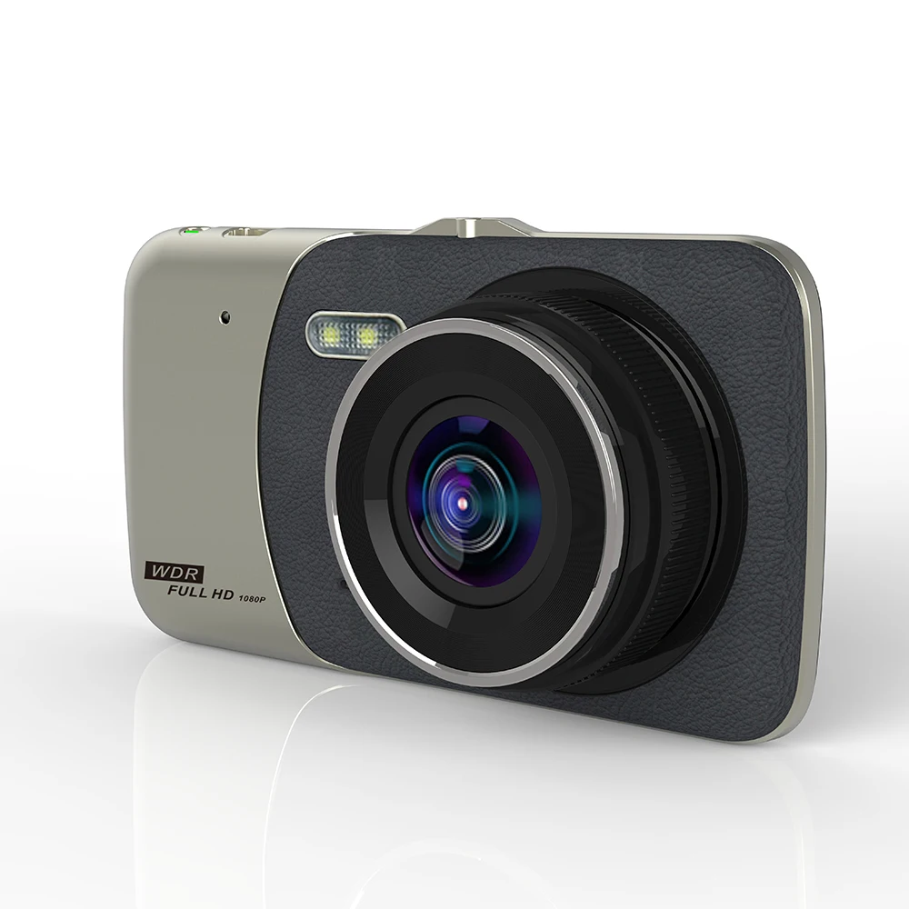 3,6 дюймов рекордер dashcam HD 1080P Автомобильный регистратор камера с двумя объективами автомобильный фургон Dash Cam DVR рекордер lcd с задней видеокамерой