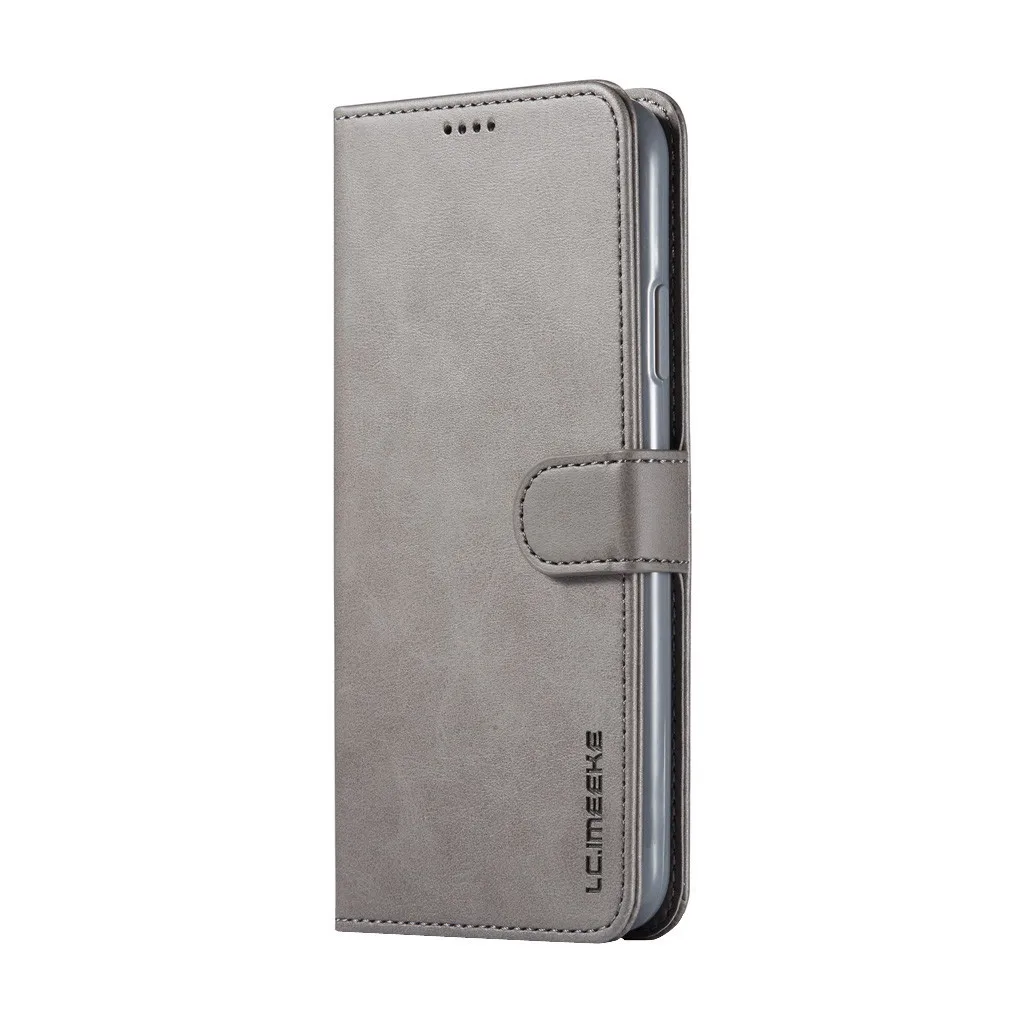 Wallet Case Leather Magnet Flip Cover Case With Card Slot Stand Leather phone Case For iPhone 11 Pro Anti-scratch Phone Case