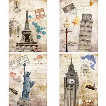 

Diamond Painting European Classical Building Scenery 5D DIY Diamond Embroidery Statue of Liberty Cross Stitch Home decoration