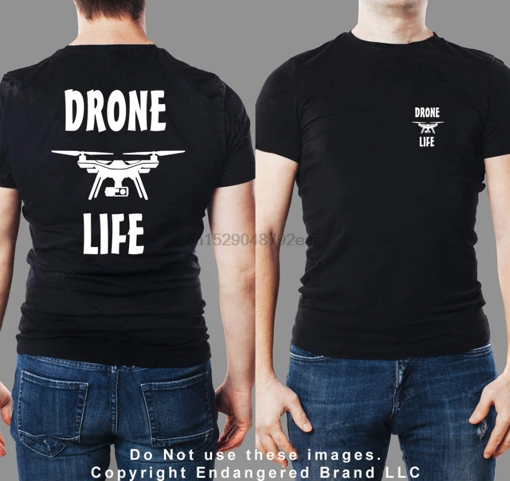 Drone Life Dji Yuneec Syma Mavic с коротким рукавом новинка 2019 лидер продаж модная футболка из