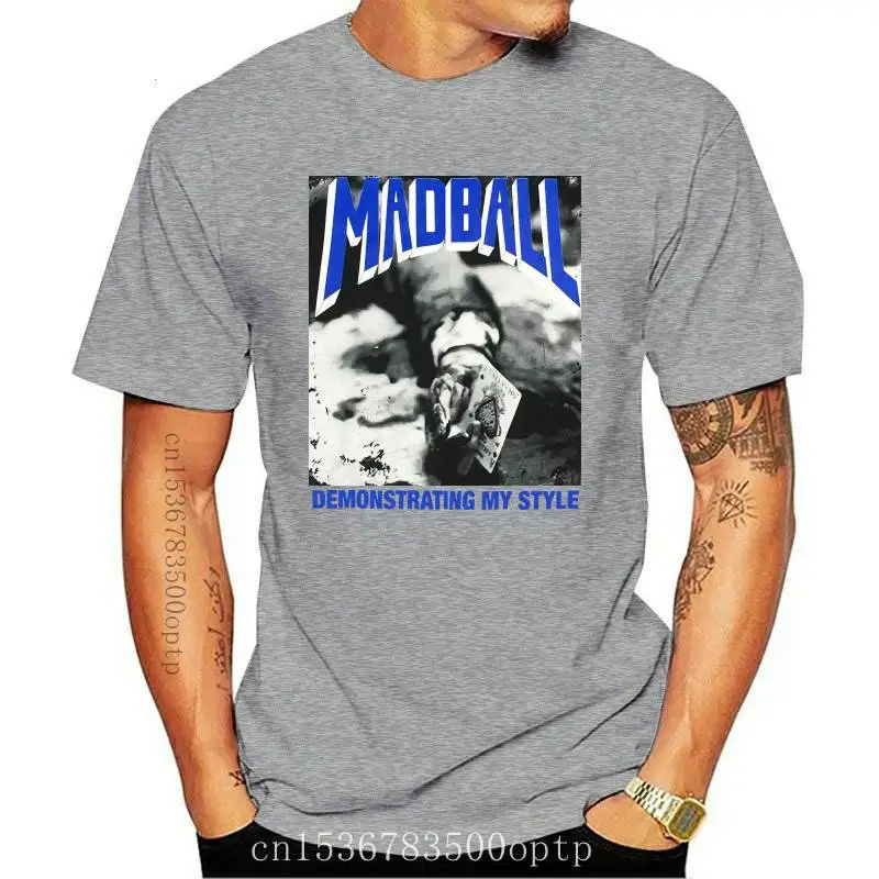 New Vintage 90S Ristampa Madball T Camicia Nyhc Cro Mags Bio Hazard