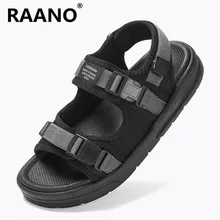 Г., новые мужские спортивные сандалии на платформе модные летние пляжные сандалии удобная повседневная обувь для путешествий из дышащей сетки