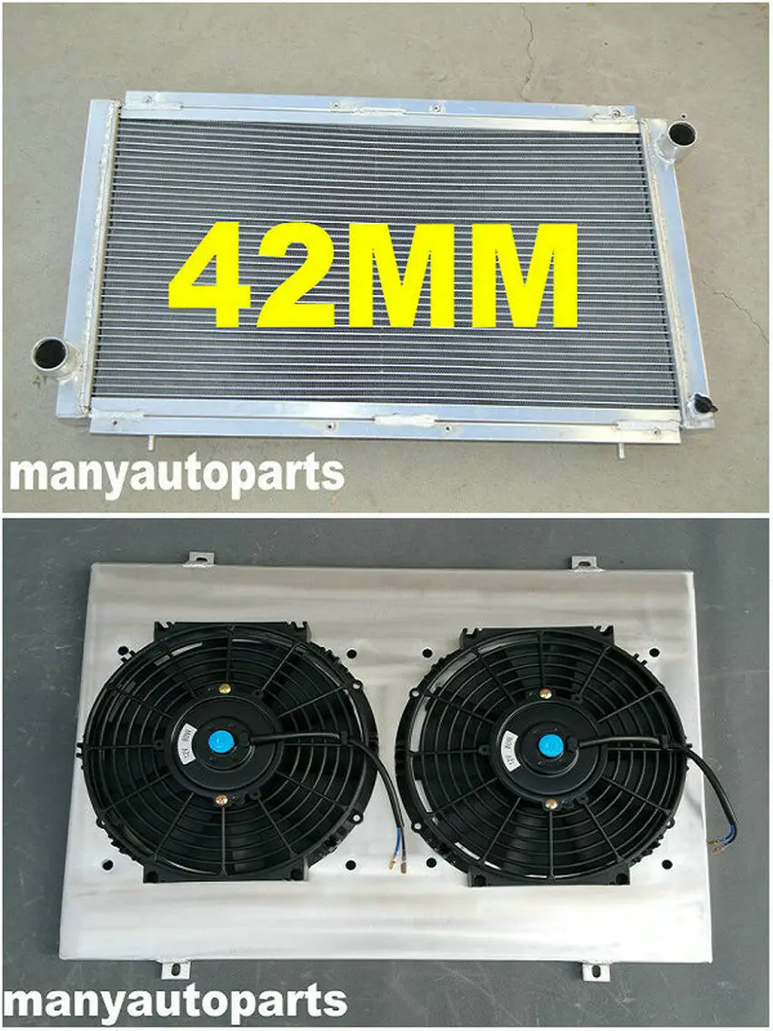 Радиатор из сплава и кожух и вентилятор для SUBARU IMPREZA WRX GC8 STI 2,0 1992-2000 MT 95 96 97 98 99 00