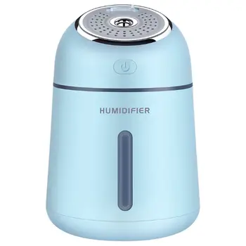 

Top Deals Mini Cool Mist Humidifier - with USB Fan, USB LED Light for Bedroom Baby Ultrasonic Premium Mini Air Humidifier Unit,W