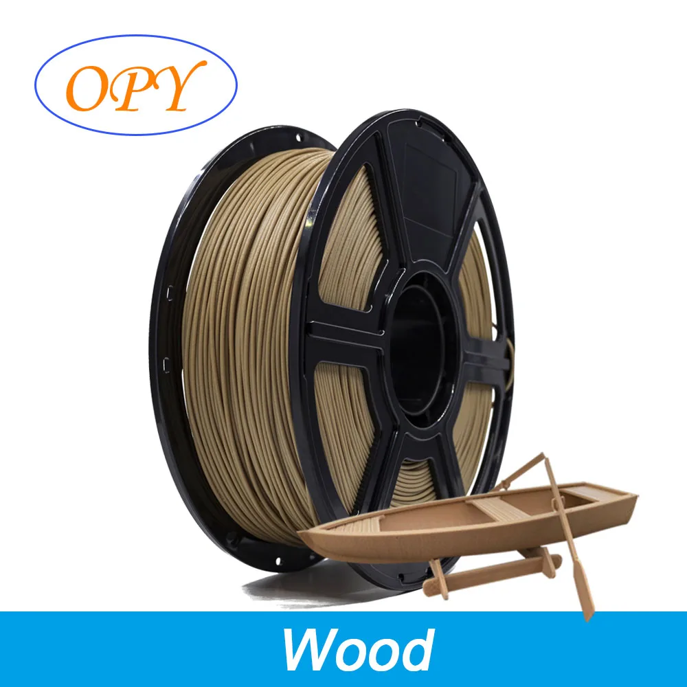 Opy Pla Wood Filament 1kg 1 75mm Wooden Pla Plastic 3d Printer Welding