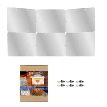 Heat Collector with Rings and Clips Reflector Made of Aluminium Alloy Foldable Hot Focus Reflector for Outdoor Balcony Ceiling