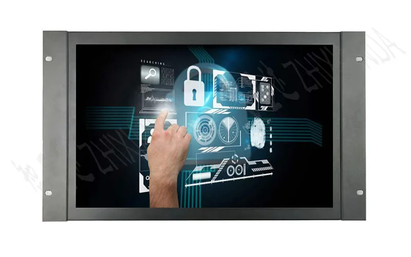 ZHIXIANDA 17,3 дюймов 1920*1080 HDMI VGA BNC AV USB вход открытая рамка резистивный сенсорный экран монитор Встроенный динамик