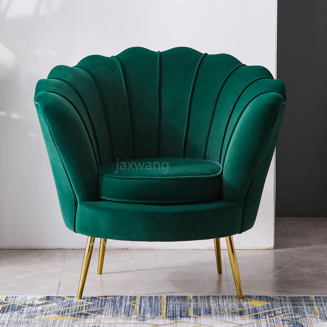 Chaise En Tissu De Luxe Nordique Moderne, Fauteuil De Salon, Balcon, Petit  Appartement Personnalisé, Canapé Simple, Chaise De Chambre À Coucher  Minimaliste - AliExpress