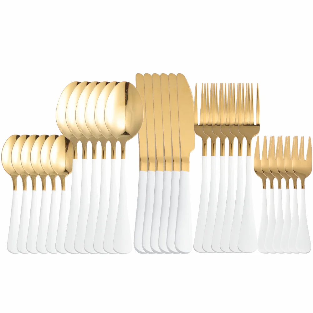 white gold 30pcs