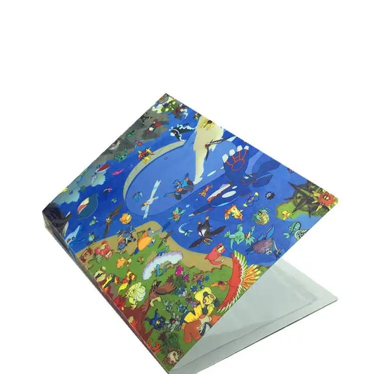 112 шт. держатель Альбом игрушки коллекции Pokemones карты Альбом Книга Топ загруженный список игрушки подарок для детей