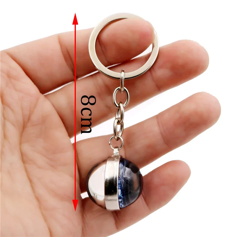 Don't Be a Boring Adult! Le Petit Prince B-612 Planet The Little Price keyring Fox Rose Classical Fairy Tale Glass Ball Keychain