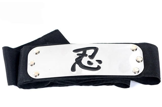 Anime Akatsuki Kakashi Uchiha Sasuke Headband Logo Cosplay Costume Accessories 18