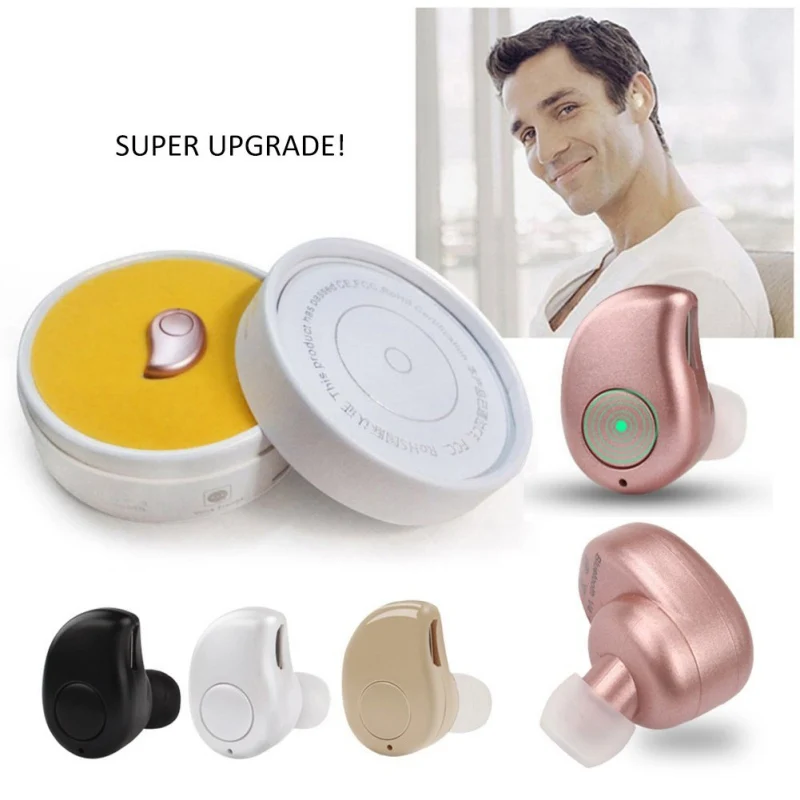 S530-PLUS обновленный мини-вкладыш Bluetooth 4,1 беспроводной с микрофоном для универсальных телефонов K5