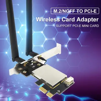 

New PCIE WiFi Card Bluetooth Dual Band Wireless Network Card Adapter for PC Desktop