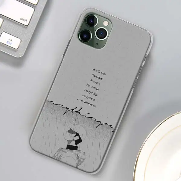 Чехлы для телефонов RM Mono для Apple iPhone 11 Pro Max X XR XS MAX чехол для iPhone 6 6s 7 8 Plus 5 5S SE - Цвет: H12
