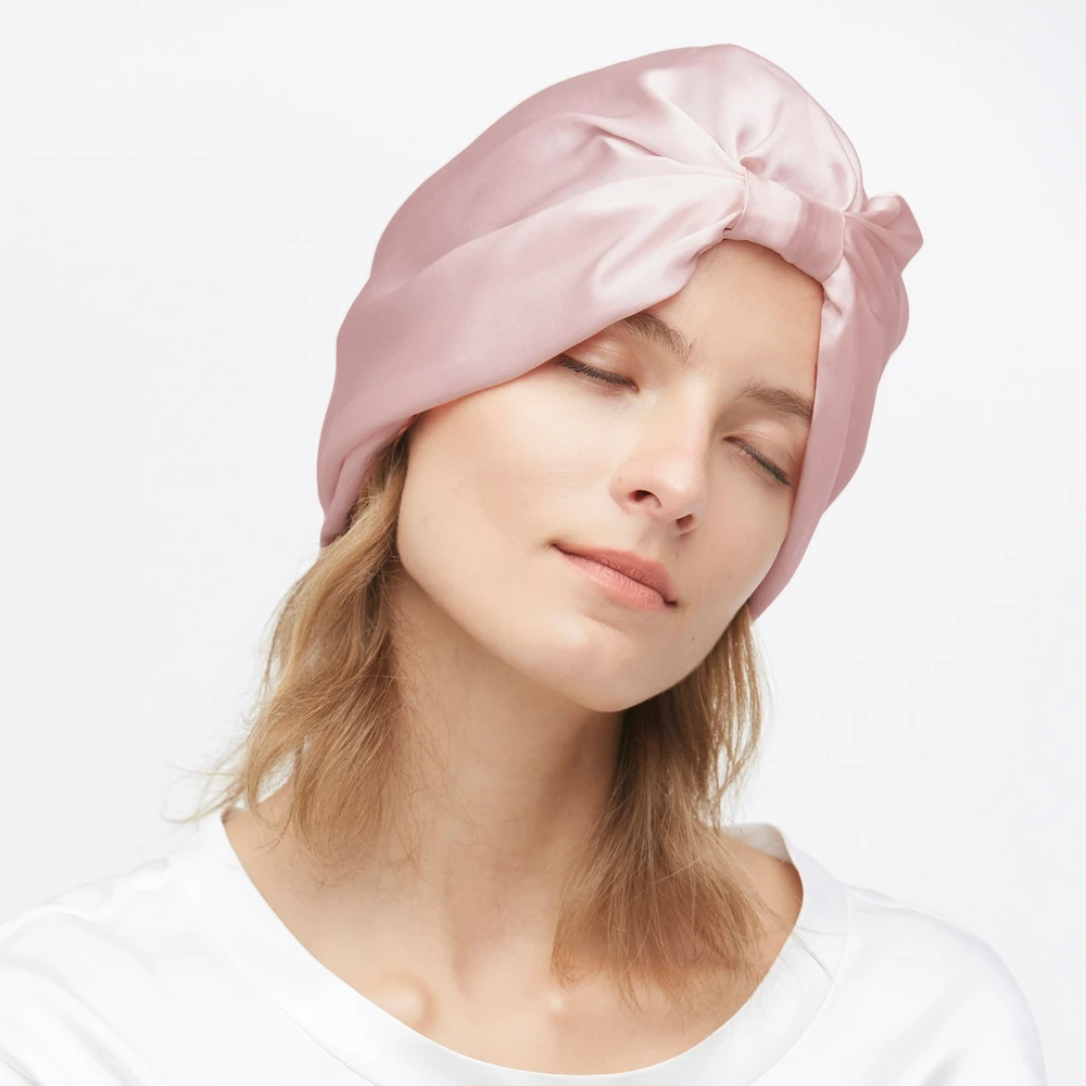 Lilysilk Silk Sleep Cap Classic Pleated 