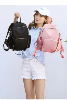 

2019 new oxford cloth backpack women's korean casual waterproof backpack women's