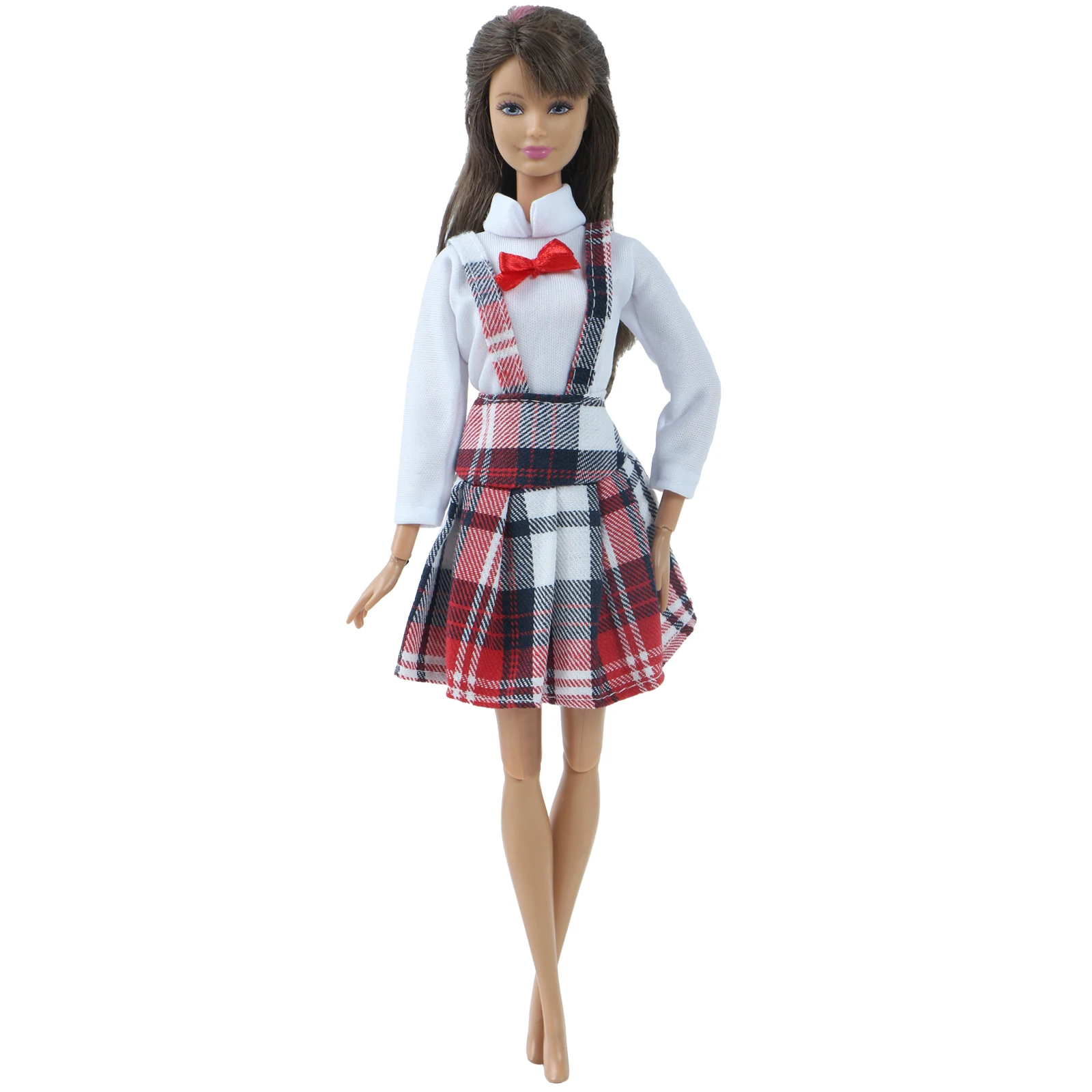 5 Pcs/lot High Quality Casual Dress Mixed Style Doll Clothes Dress