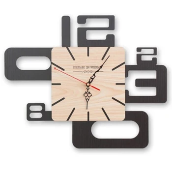 

nordic modern wall clock 3D Large Simple Home clock for home Modern Wall Clock zegar na sciane Home Watch QZE035