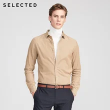 Отборная Мужская рубашка с длинными рукавами из хлопкового вельвета | 420105505【Fan получить новые поступления купоны в описание】