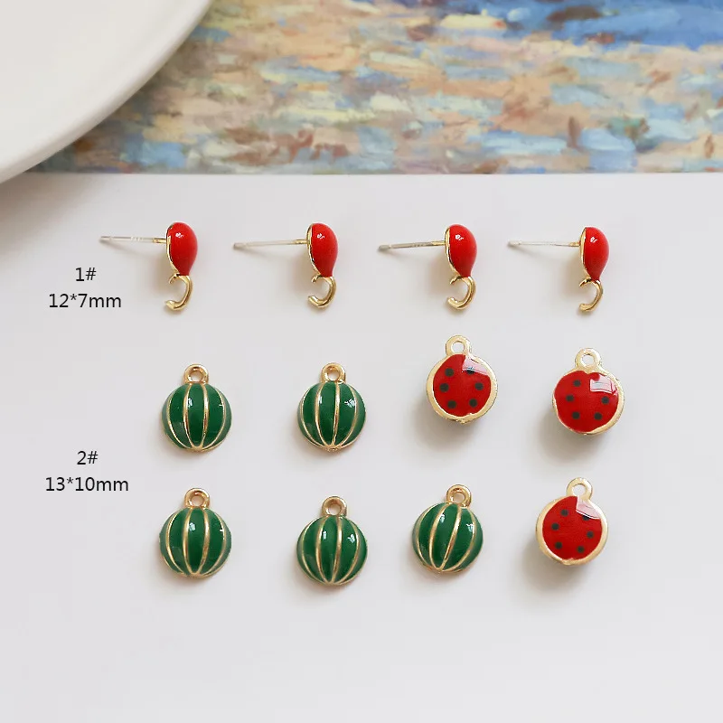 

10 шт. DIY фруктовые серьги s крюк серьги-гвоздики в форме Настройки круглые серьги Разъемы фруктовые серьги обратно для изготовления ювелирных изделий, аксессуары