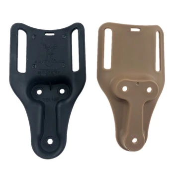 

Gun Holster Accessories Coyote Brown Black Low Ride Universal Belt Loop Holster For 2.25" Belt