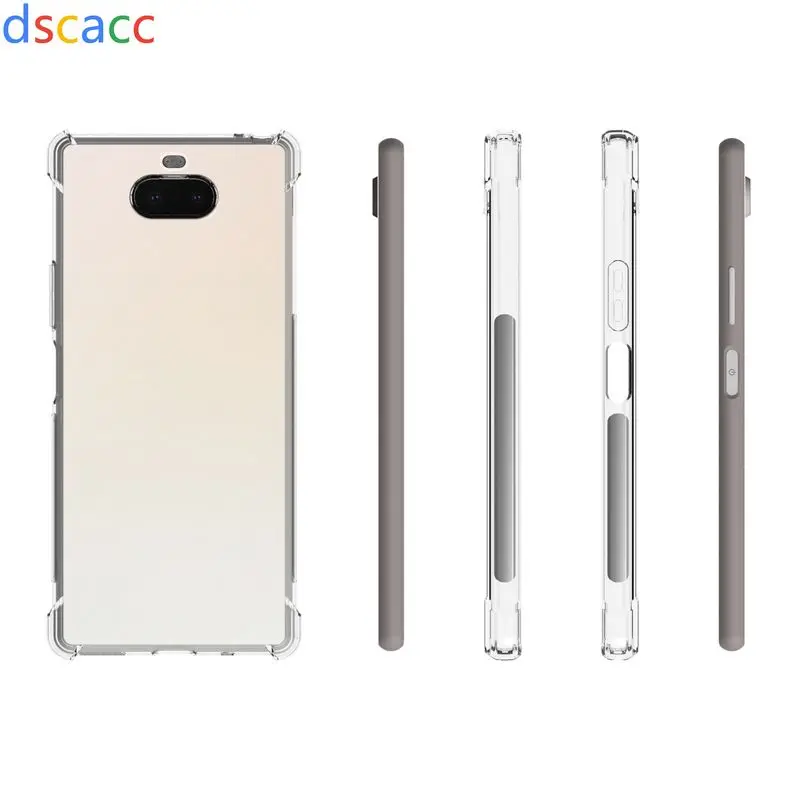 Чехол DSCACC с воздушной подушкой из ТПУ для sony Xperia 8 2 100 шт