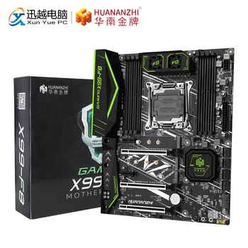 

HUANANZHI X99-F8 GAMING Motherboard Intel X99 LGA 2011-3 E5 All Series DDR4 RECC 256GB M.2 NVME M.2 WIFI USB3.0 SPDIF ATX
