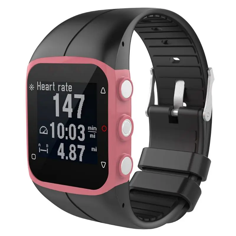 Silicone Watch Strap Wrist Band Replacement for Polar M400/M430/Elib311 GPS Running Smart Sports Watch Accessories