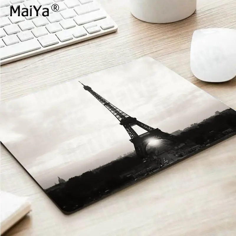Maiya, винтажный, крутой, классный, Эйфелева башня, аниме, натуральный каучук, игровой коврик для мыши, Настольный коврик,, большой коврик для мыши, клавиатуры, коврик