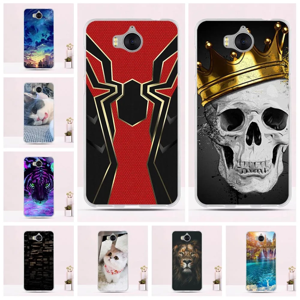 Cover For Huawei Y5 2017 Cases Y6 Silicon Phone Case III Fundas Honor 6 Play Bags | Мобильные телефоны и аксессуары