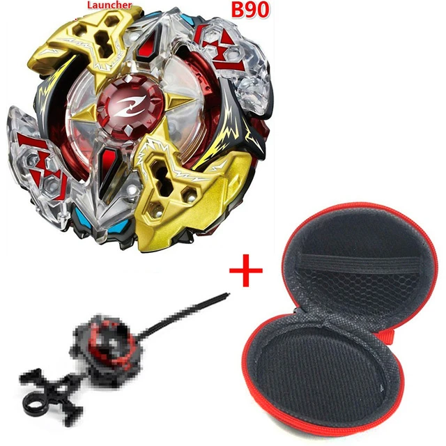 Beyblade Burst Turbo B-150 B-148 B-149 B-145 B-144 металлическое лезвие Арена каких-либо излучатель может сочетаться одежда на Рождество игрушки подарки - Цвет: B90With Launcher