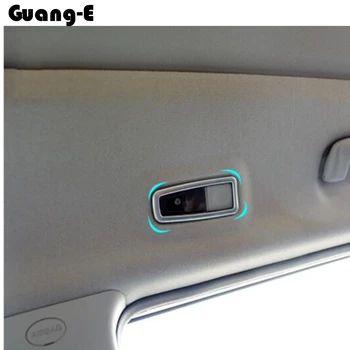 

Car stick Chrome ABS rear back read reading roof light switch lamp frame trim panel 2pcs For Hyundai Tucson 2015 2016 2017 2018