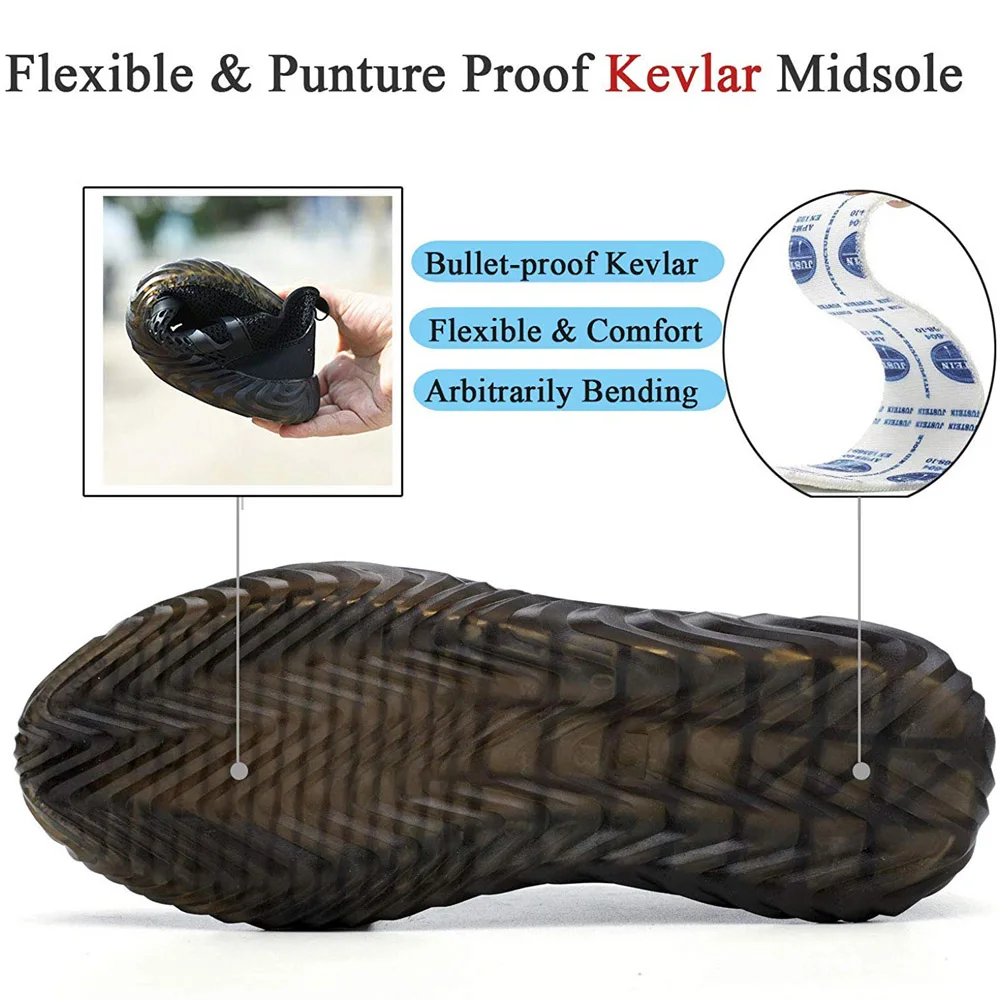 Skup NASONBERG męska zimowa stalowa nasadka na palec obuwie ochronne mężczyźni Outdoor antypoślizgowe stalowe lekkie obuwie robocze odporne na przebicie męskie buty