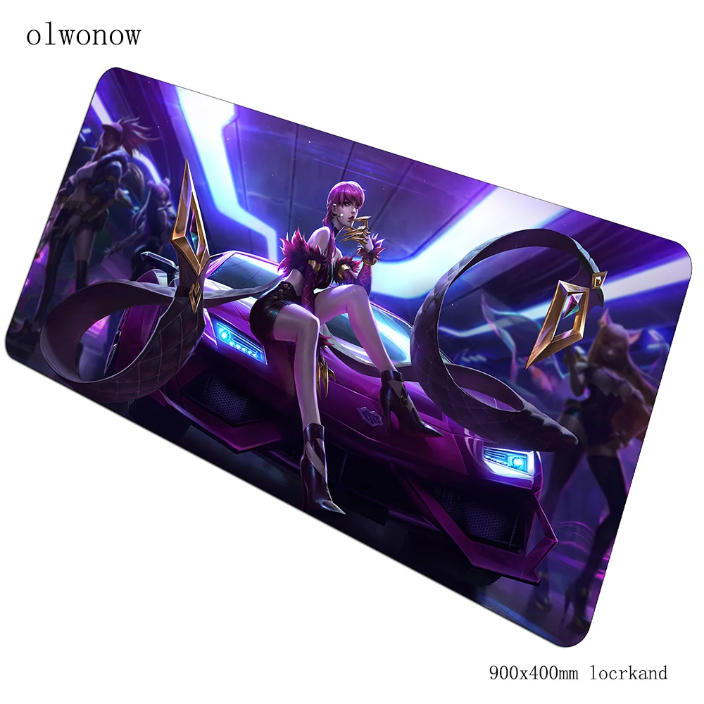 Ahri пикантный коврик для мыши с обработанным краем 900x400x3 мм коврик для мышки коврик для мыши esports аниме игровой padmouse gamer клавиатура коврики для мыши - Цвет: Size 900x400x3mm