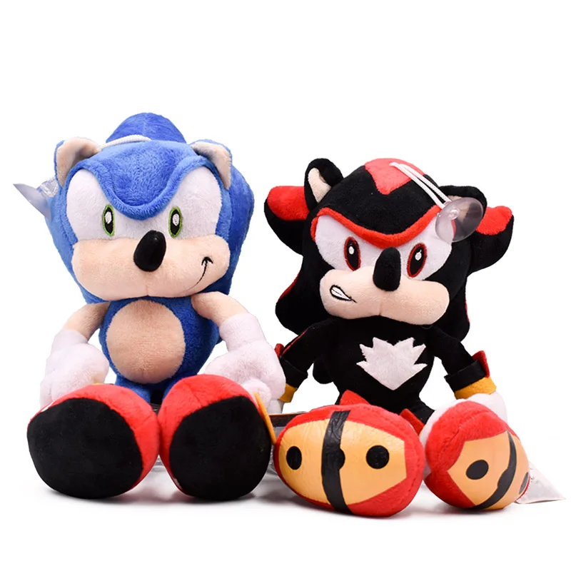 10 видов стилей Sonic игрушки 19 31 см Shadow Amy Rose Knuckles плюшевые мягкие куклы подарок на