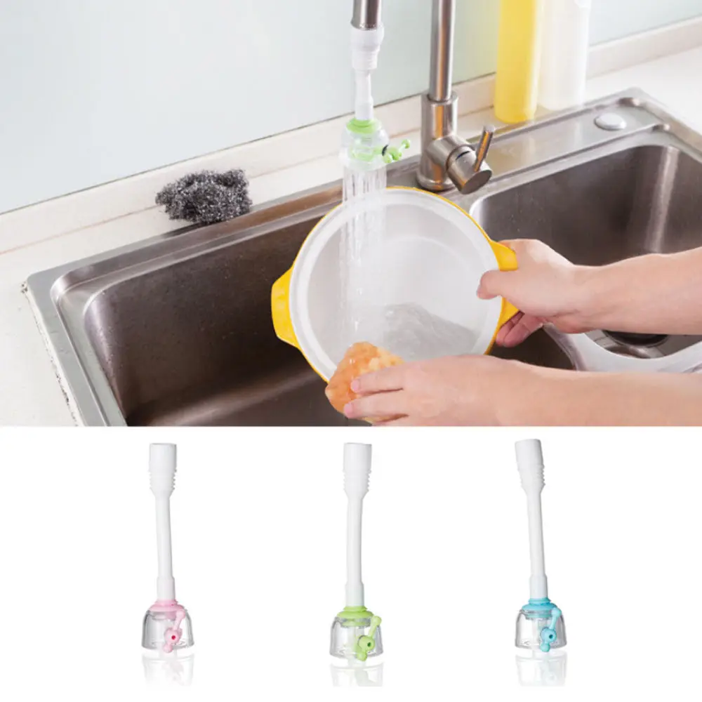 

AA HOT Water Saving Faucet Head Anti Splash Flexible Sink Tap Adjustable Valve Kitchen