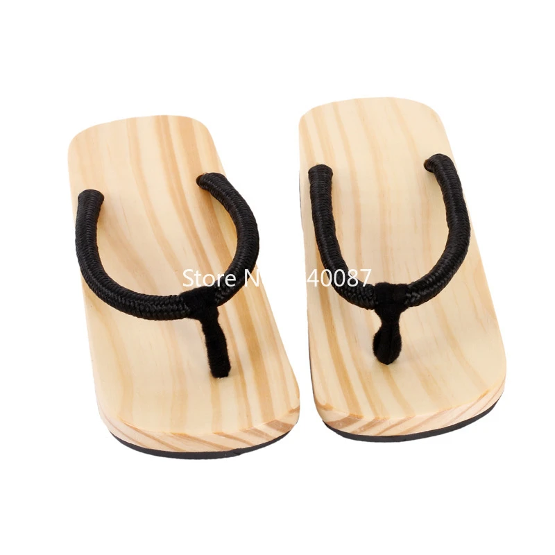 Chanclas de madera chinas para hombre, zuecos de Geta tradicional japonesa, Zapatillas de casa, sandalias exteriores, disfraz de de Anime|zapatos| - AliExpress