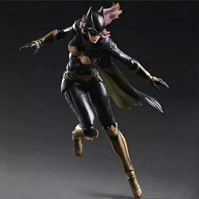 Играть Искусство kai Batman Arkham Супер Герои dc фигурки летучая мышь PA girl 25 см Горячая Коллекция моделей Игрушек для подарков