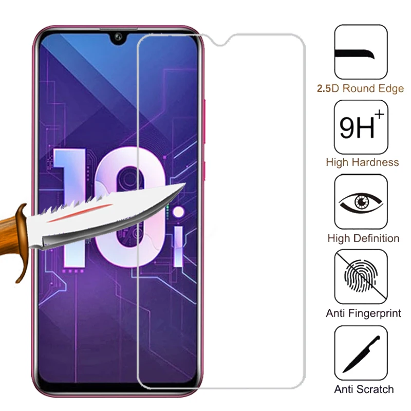 

Tempered Glass For Huawei Honor 10i 10 Lite Screen Protector 9H Protective Film On Honor 10 Lite Honer 10i 10 i Light HRY-LX1T