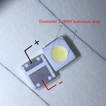 

2000PCS Lextar LED Backlight TV High Power LED DOUBLE CHIPS 1W 3V 3030 Cool white PT30A66 TV Application 3030 pct 3v led Diode