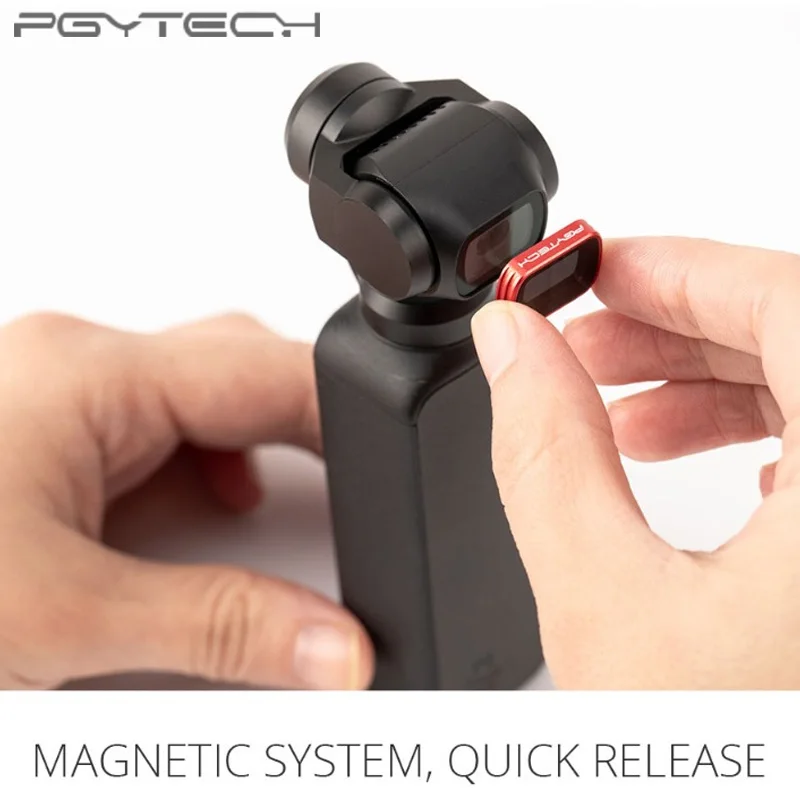 PGYTECH OSMO карманный фильтр для подводного плавания фильтр для объектива для дайвинга светильник с красной камерой Профессиональный фильтр для DJI OSMO карманные аксессуары