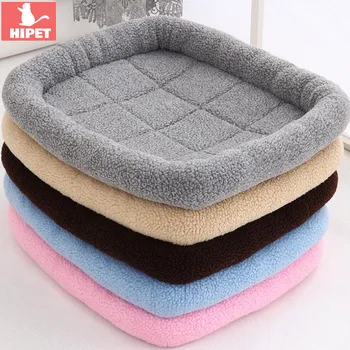 

New Pet Cat Dog Mat Cushion Winter Warrm Washable Waterproof Bottom Small Medium Dogs Sleeping Bed Pad Solid Puppy Kitten Nest