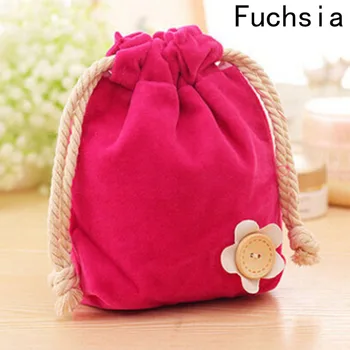 

Candy Drawstring Bag Multicolor Jewelry Package Linen Drawstring Bag Pocket Wedding Party Decorations Children Gift
